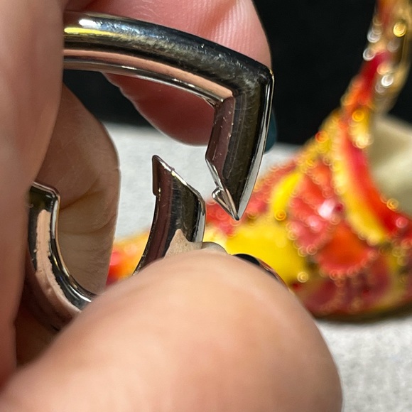 Beautiful piano and crystal keychain/purse bling - Picture 5 of 13